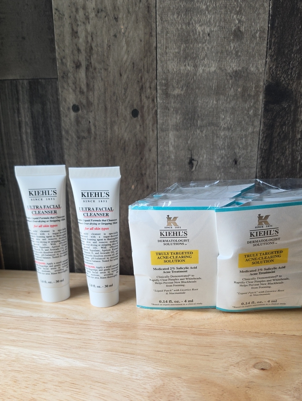 Eight Pc Kiehl's Dermatologist Solutions